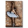 Maleri - Ballet White