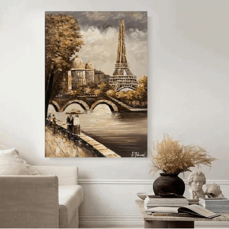 Maleri - Eiffel of Paris