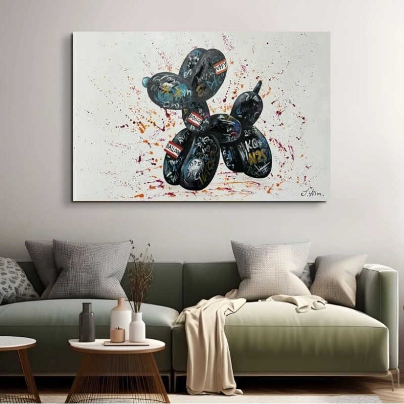 Maleri - Balloon Dog