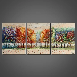 Maleri - Calming Trees