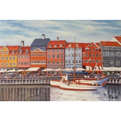 Maleri - Nyhavn