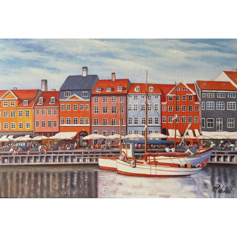 Maleri - Nyhavn