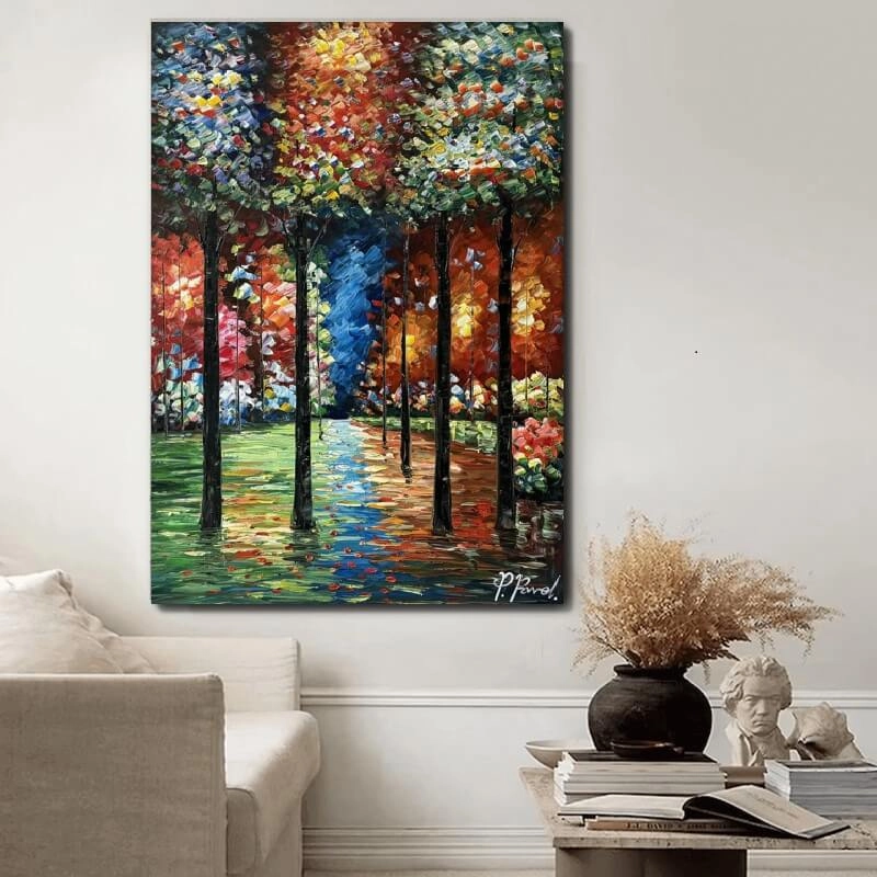 Maleri - Colorful Path