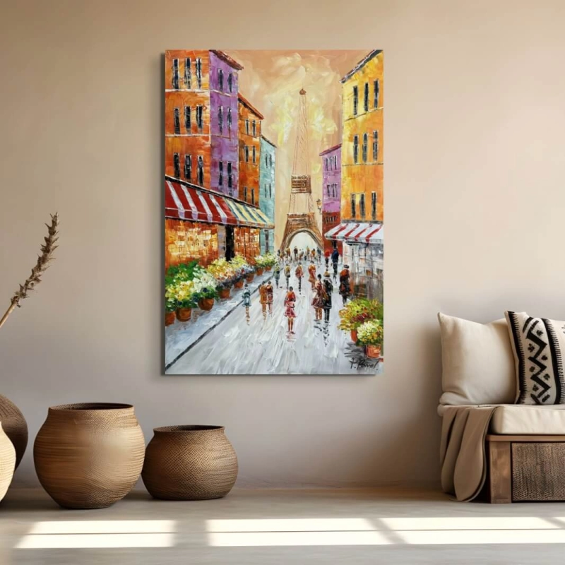 Maleri - Summer in Paris