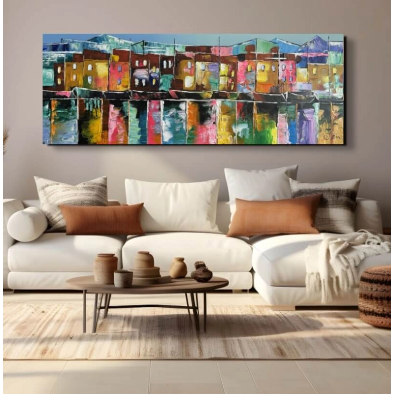 Maleri - Boat Houses